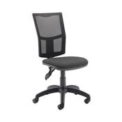 First Medway High Back Operator Chair 640x640x1010-1175 Charcoal KF90271