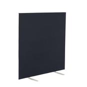 Jemini Floor Standing Screen 1400x25x1200mm Black KF90495 image