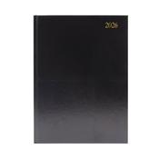 5 Star Desk Diary Week To View A5 Black 2026 KFA53BK26