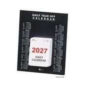 Q-Connect Daily Tear Off Desk Calendar 2027 KFDTO27 image