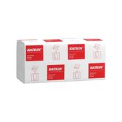 Katrin Zig Zag Hand Towels 1-Ply White (Pack of 5000) 100669