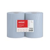 Katrin Classic Industrial Hand Towel Roll Blue 500 Sheets (Pack of 2) 464224