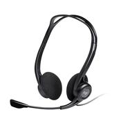 Logitech H960 Wired USB Headset Stereo Headphones with Noise-Cancelling Mic, In-Line Controls, PC/Mac/Laptop – Black image