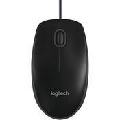Logitech B100 Optical Mouse USB 800dpi Black 910-003357