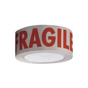 50mmx50m Self Adhesive Paper Tape Printed Fragile (Pack of 6) SAP5050FR image