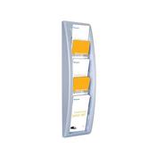 Fast Paper 1/3 A4 5 Tier Quick Fit Wall Display Portrait Slv F406235