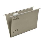 Rexel Multifile Suspension File V Base 15mm Foolscap Green (Pack of 50) 78008