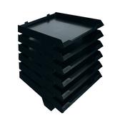 Avery Black A4 6 Tier Paper Stack (W250xD320xH300mm) 5336BLK image