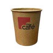 Mycafe Kraft 12oz Single Wall Hot Cups (Pack of 50) MYC12082 image