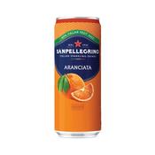 San Pellegrino Aranciata Orange 330ml Can (Pack of 24) 12516073
