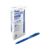 Pentel EnerGel X Retractable Gel Pen Medium Blue (Pack of 12) BL107/14-C image
