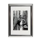Hampton Frames Certificate Frame A4 Silver Chrome PILA4SHIN-NG