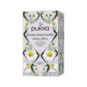 Pukka Three Chamomile Organic Herbal Tea Bags (Pack of 20) 05060229012579