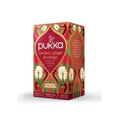 Pukka Turmeric Ginger Orange Tea Bags Organic (Pack of 20) 45060519140751
