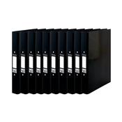 Pukka Brights Ringbinder A4 Black (10 Pack) BR-7765