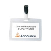 Announce Self-Laminating Badge 54x90mm (Pack of 25) PV00924