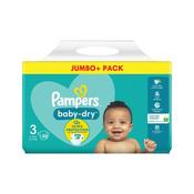 Pampers Baby Dry Taped Nappies Size 3 Jumbo (Pack of 196) C009389