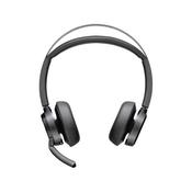 Poly Voyager Focus 2 USB-C-C Headset +USB-C/A Adapter +Charging Stand 9T9J5AA#AC3