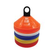 Pre Sport Plastic Essential Saucer Cones Assorted Pack of 50 EDB029