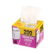 Le Cube Swing Bin Liner Dispenser 46 Litre (Pack of 200) 0480