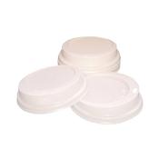 35cl Paper Cup Sip Lids White (Pack of 100) MXPWL90 image