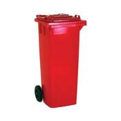 Wheelie Bin 120 Litre Red 480x555x930mm 331115
