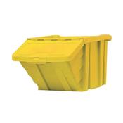 VFM Yellow Heavy Duty Storage Bin with Lid 400x635x345mm 359521