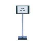 PVC Post 110cm with Sign A4 Holder 370445