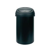 Touch Top Waste Bin 60 Litre Black 374038