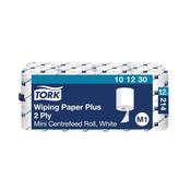 Tork Mini Centrefeed Roll 2-Ply 75m White (Pack of 12) 101230