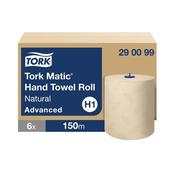 Tork Matic Paper Hand Towel Roll Natural (Pack of 6) 290099 image