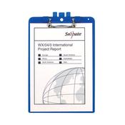 Snopake Clipboard with Pen Holder A4 Blue 15886