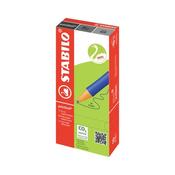 Stabilo Pointball Retractable Ballpoint Pen Blue (Pack of 10) 6030/41