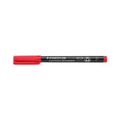 Staedtler Lumocolor Permanent Universal Pen Fine 0.6mm Red (Pack of 10) 318-2 image