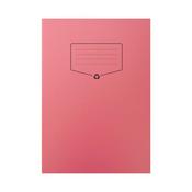 Silvine Recycled Exercise Book Lined with Margin 64 Pages A4 Red (Pack of 10) EXRE101