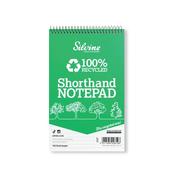 Silvine Everyday Recycled Shorthand Pad 127x203mm (Pack of 12) RE160-T image