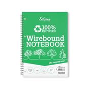 Silvine Everyday Recycled Wirebound Notebook A4 (Pack of 12) TWRE80