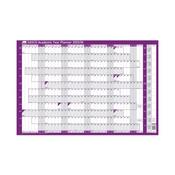 Sasco Academic Year Planner Mounted 2025-26 SY1075325