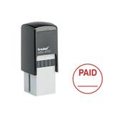 Trodat Circular Word Stamp - Paid 54291