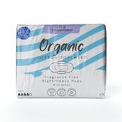 Care and Protect Sustainable Ultra Night Pads x10 (Pack of 12) 6491