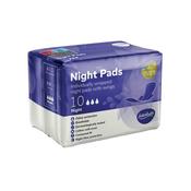 Ultra Night Sanitary Pads with Wings x10 Pads (Pack of 12)