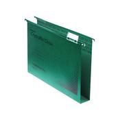 Rexel Crystalfile Extra 30mm Lateral File Green (Pack of 25) 70640