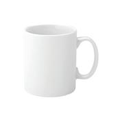 Pure White Economy Straight-Sided Mug 12oz (Pack of 12) E90037-B01012