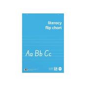 Rhino Education Literacy Flipchart 30 FCLTWB A1 (Pack of 5) RELFC-8