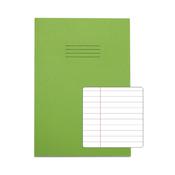 Rhino Exercise Book 80 Page 13x9in 8mm Ruled Light Green Contract (Pack of 50) VDUV080-238-8 image