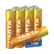 Varta Longlife AAA Battery (Pack of 8) 04103101418