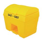 Salt/Grit Bin with Hopper Feed 200 Litre Yellow 317060