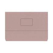Document Wallet 220gsm Foolscap Buff (Pack of 50) 45912PLAI