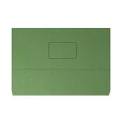 Document Wallet 220gsm Foolscap Green (Pack of 50) 45914EAST