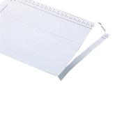 Rexel Crystalfile Lateral 275 Tab Inserts White (Pack of 57) 78370